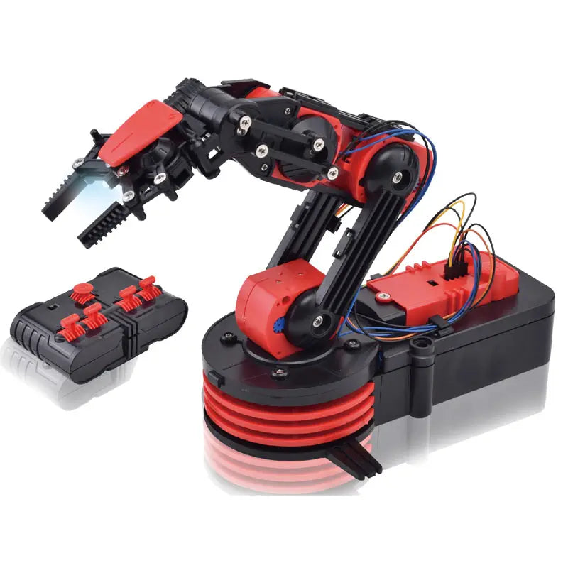 DIY STEAM Kit: Build Your Own Wireless Robot Arm with 2.4G Remote Control for Kids - Play4Kids.eu