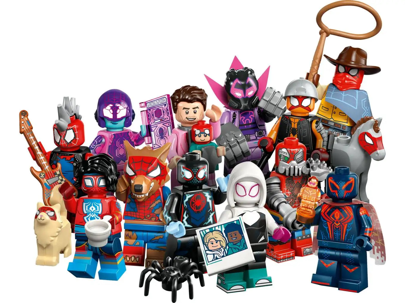 LEGO Minifiguren – Spider-Man in het Spider-Vers 71050